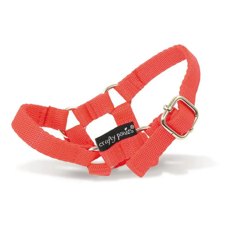Crafty Pony Headcollar Red